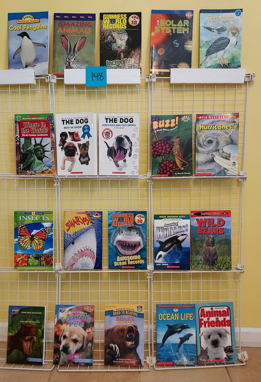 20 NON-FICTION readers for 2nd grade - 4th grade (used, set #r148)