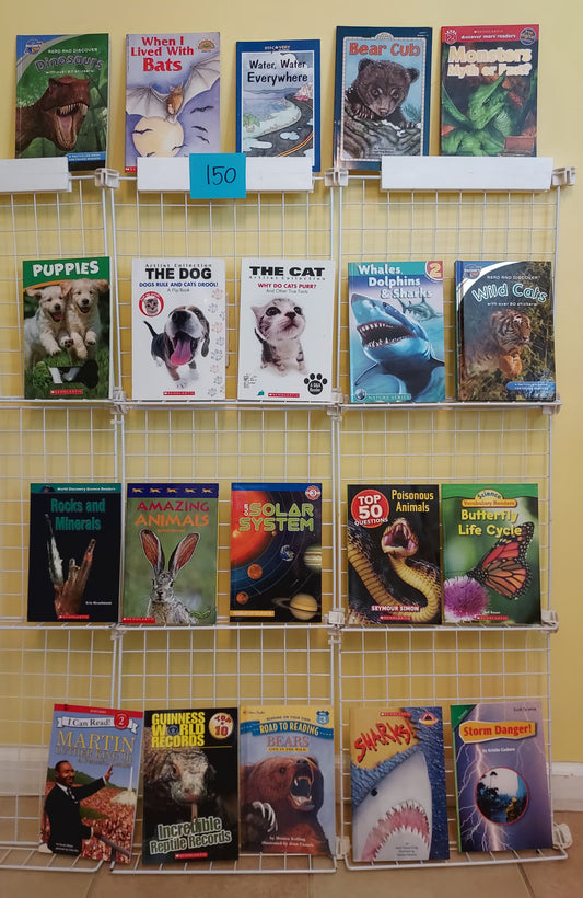 20 NON-FICTION readers for 2nd grade - 4th grade (used, set #r150)