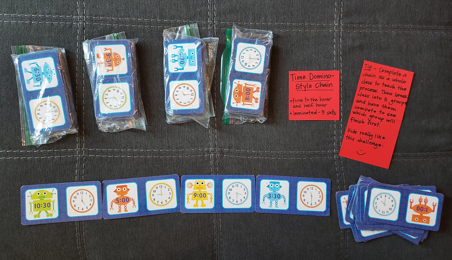 9 Ready-To-Go Games for Teaching Time and Money in Kindergarten & 1st Grade