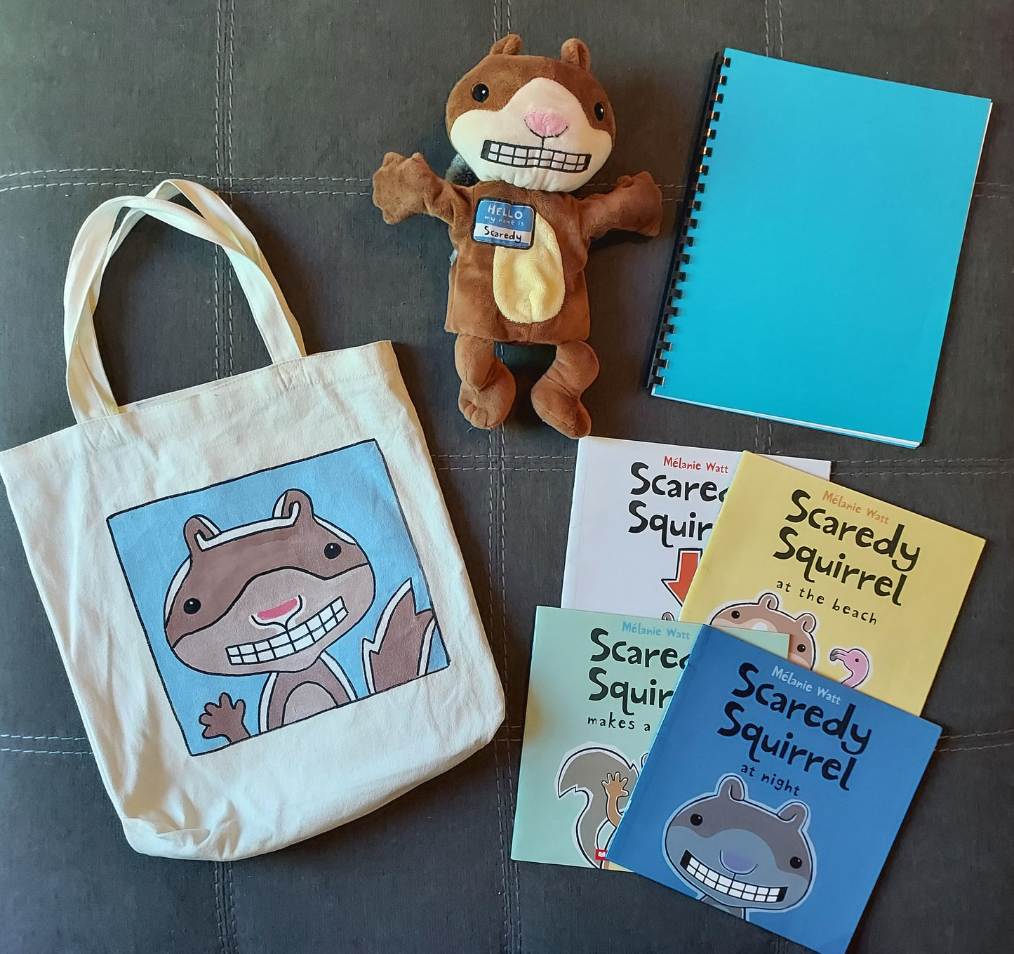 Scaredy Squirrel Series Take Home Tote Set