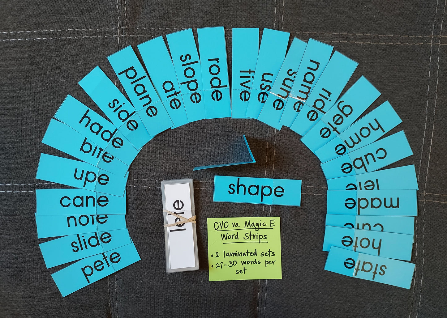 8 Ready-to-Go Games for Teaching Silent E (set #t-35)