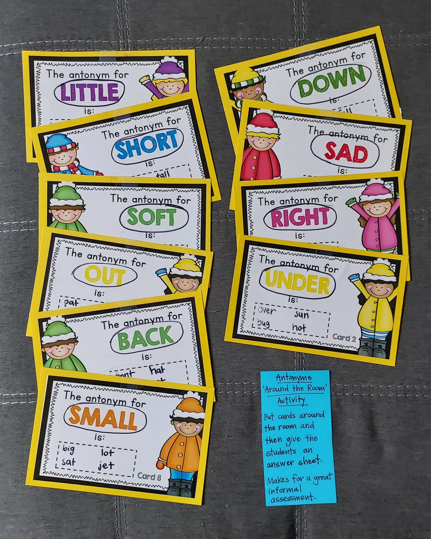 11 Ready-to-Go Games for Teaching Syllables, Synonyms, Antonyms, and Homonyms  (set #t-30)