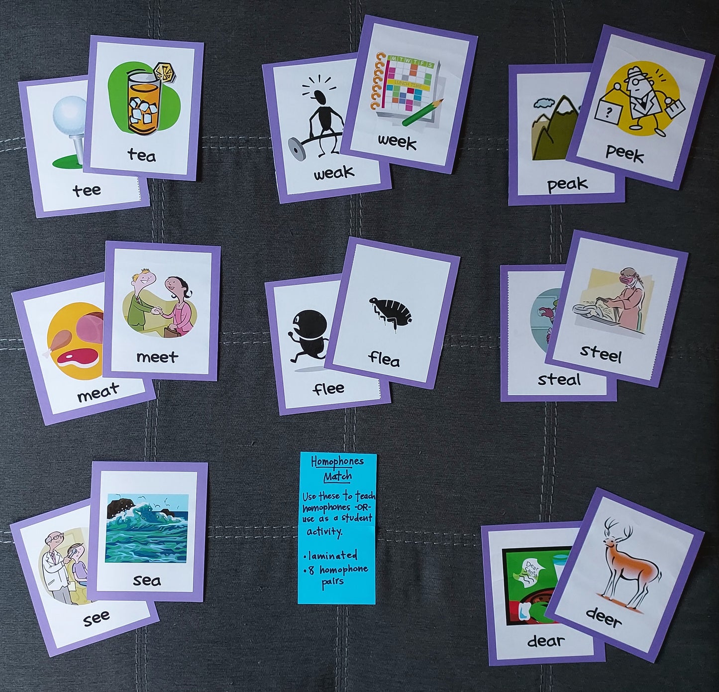 11 Ready-to-Go Games for Teaching Syllables, Synonyms, Antonyms, and Homonyms  (set #t-30)