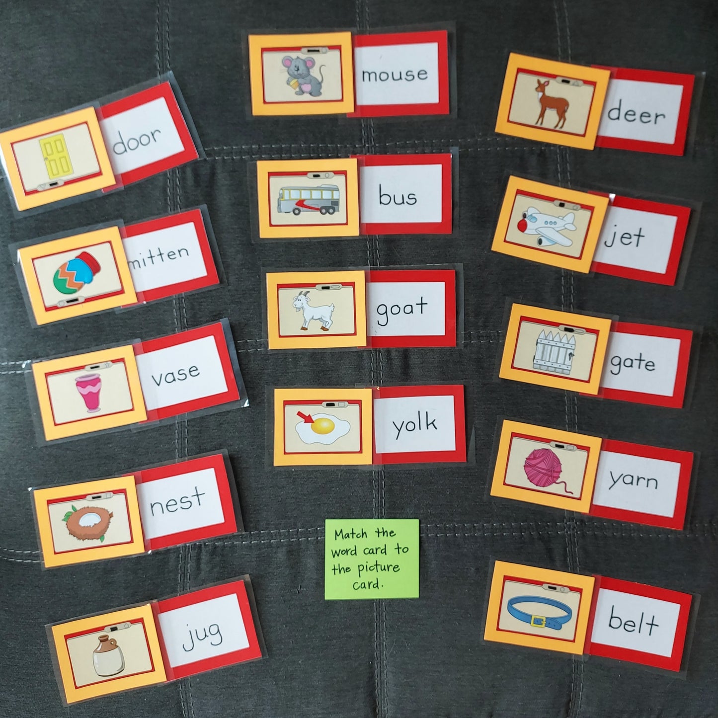 Ready-to-Go Games for Practicing Reading Words (set #t-39)