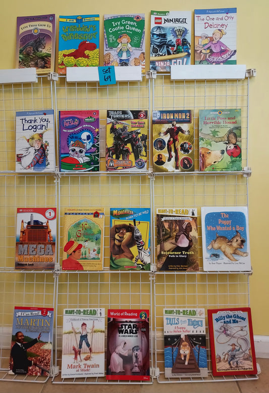 20 readers for 2nd grade - 3rd grade (used, set #r69)