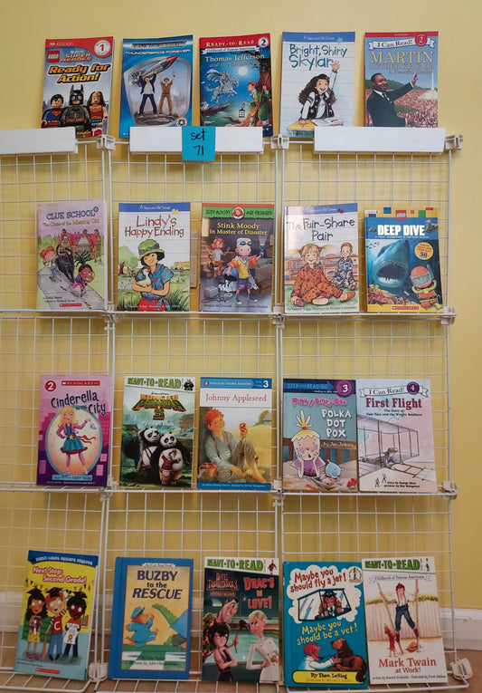 20 readers for 2nd grade - 3rd grade (used, set #r71)