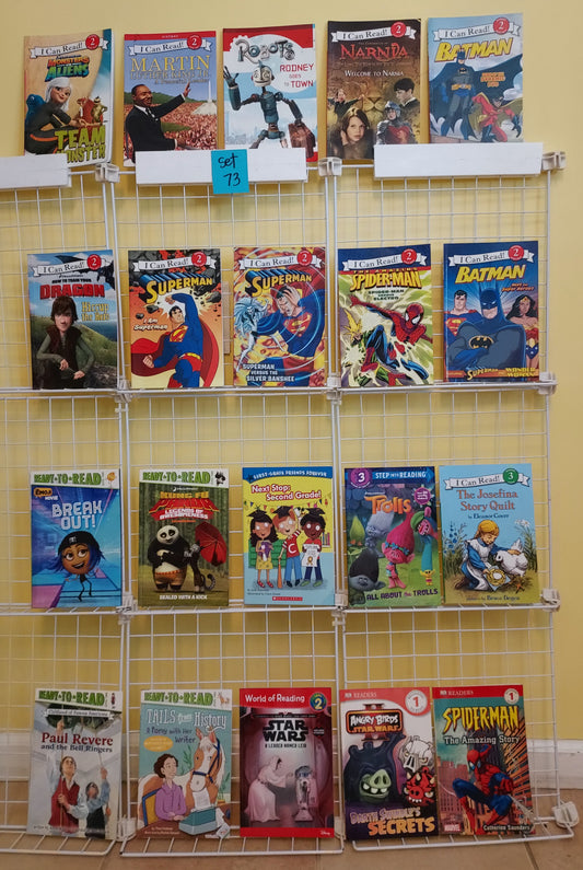 20 readers for 2nd grade - 3rd grade (used, set #r73)