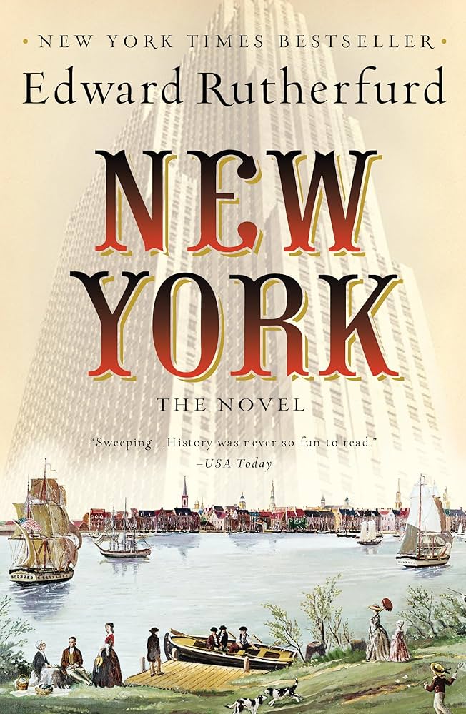 New York by Edward Rutherford   (used, written for adults)