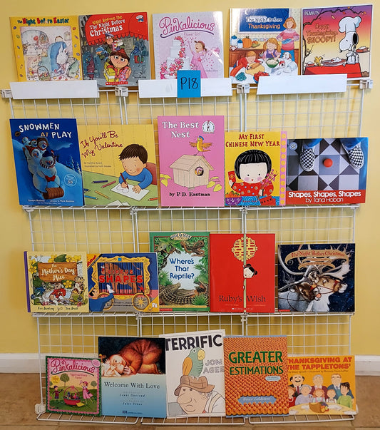 20 picture books for Kindergarten and 1st grade (9 new & 11 used, set #p18)