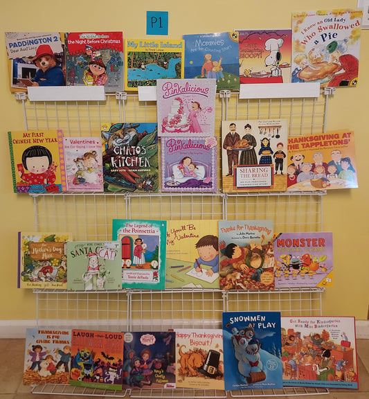 25 NEW picture books for Kindergarten to 2nd grade (set #p1)