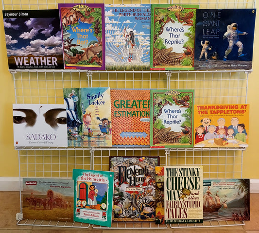 15 children's picture books for Grades 2-5 (used, set #p5)