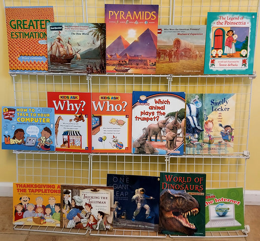 15 children's picture books for Grades 2-5 (7 new & 8 used, set #p7)