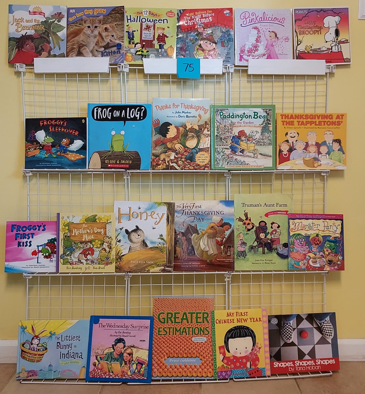 22 children's picture books for Kindergarten - 2nd grade (7 new & 15 used, set #p75)