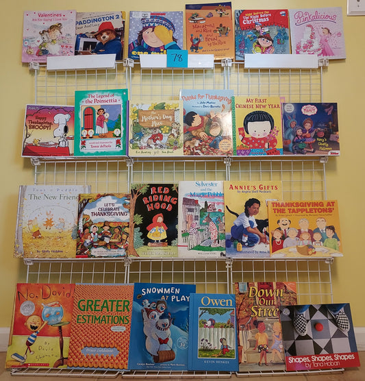 24 children's picture books for Kindergarten and 1st grade (14 new & 10 used, set #p78)