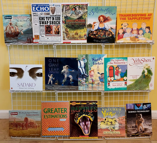 15 children's picture books for Grades 2-5 (8 new and 7 used, set #p9)