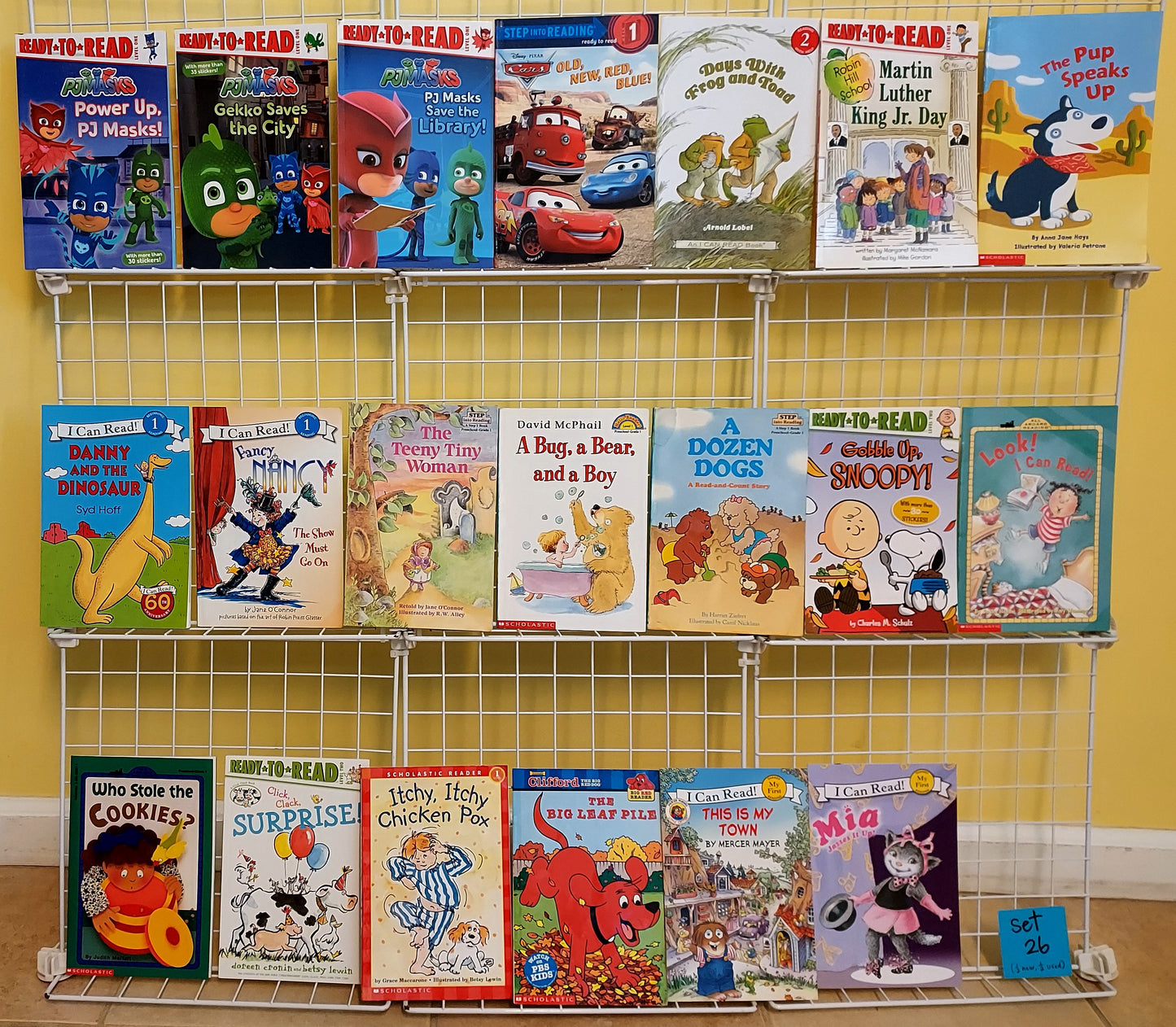 20 beginning readers for Kindergarten - 2nd grade  (new & used, set #r26)