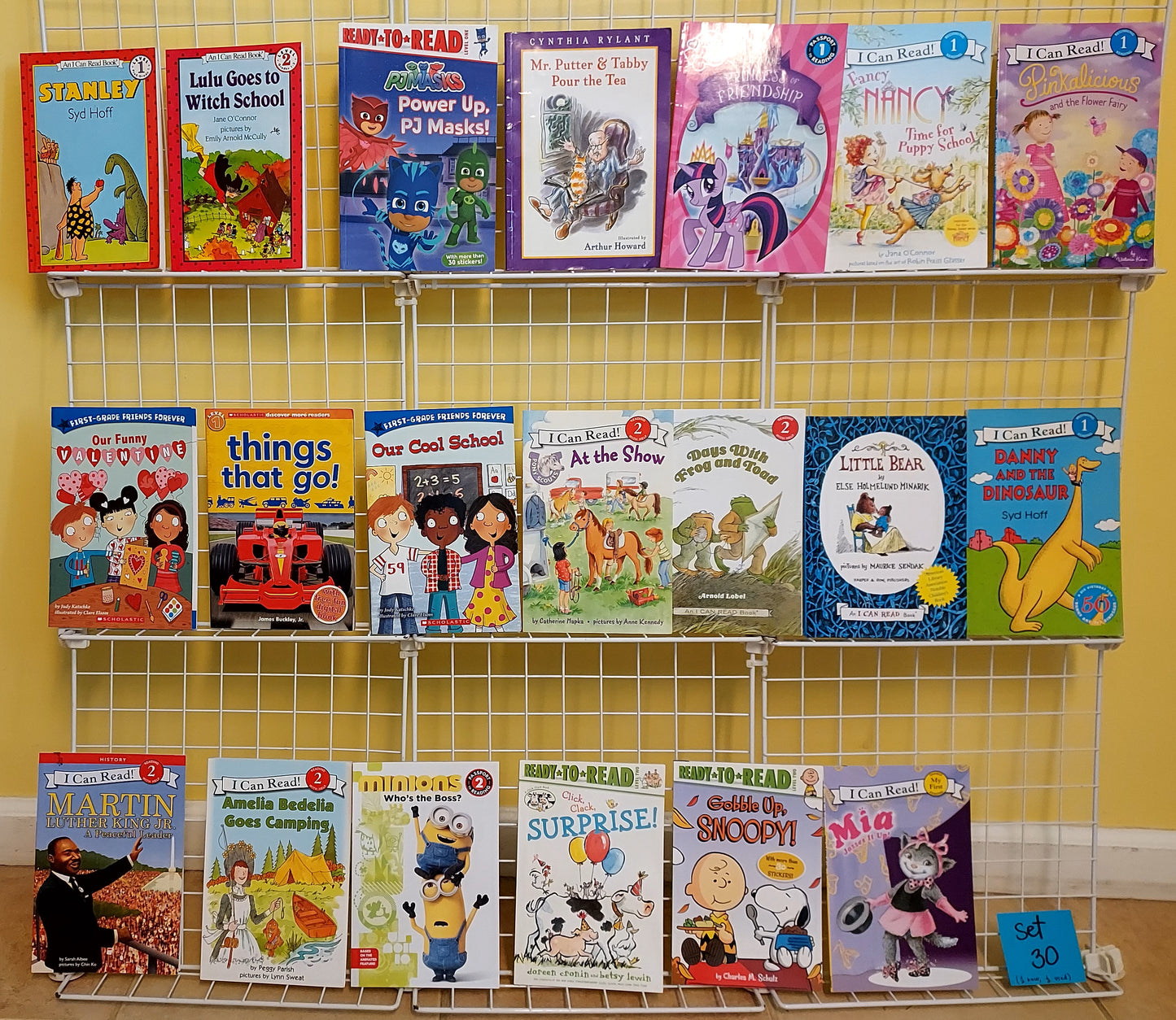 20 beginning readers for Kindergarten - 2nd grade (new & used, set #r30)