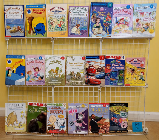 20 beginning readers for Kindergarten - 2nd grade (new & used, set #r31)