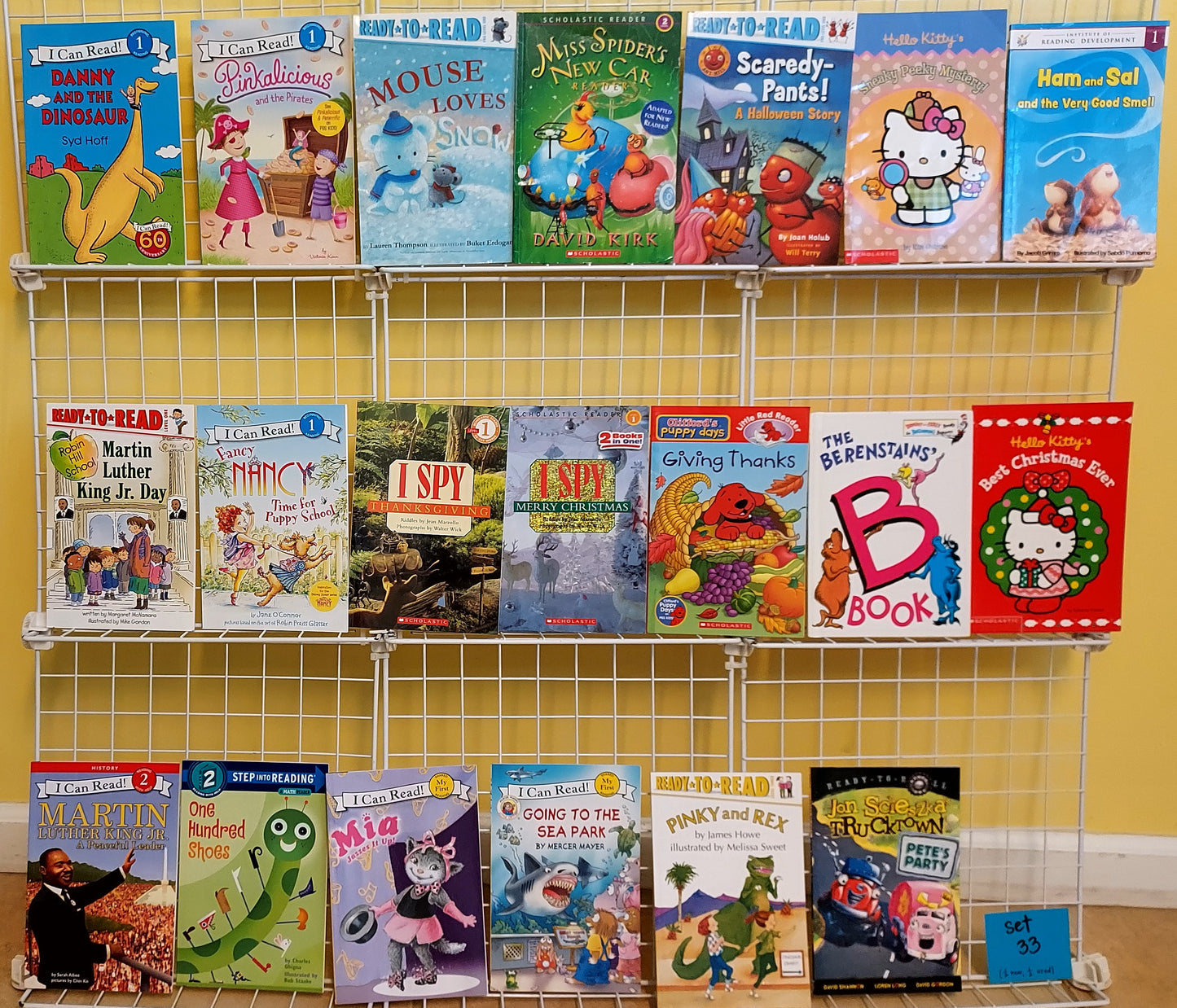 20 beginning readers for Kindergarten - 2nd grade  (new & used, set #r33)