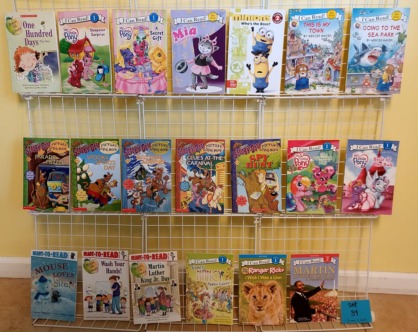 20 beginning readers for Kindergarten - 2nd grade (new & used, set #r34)