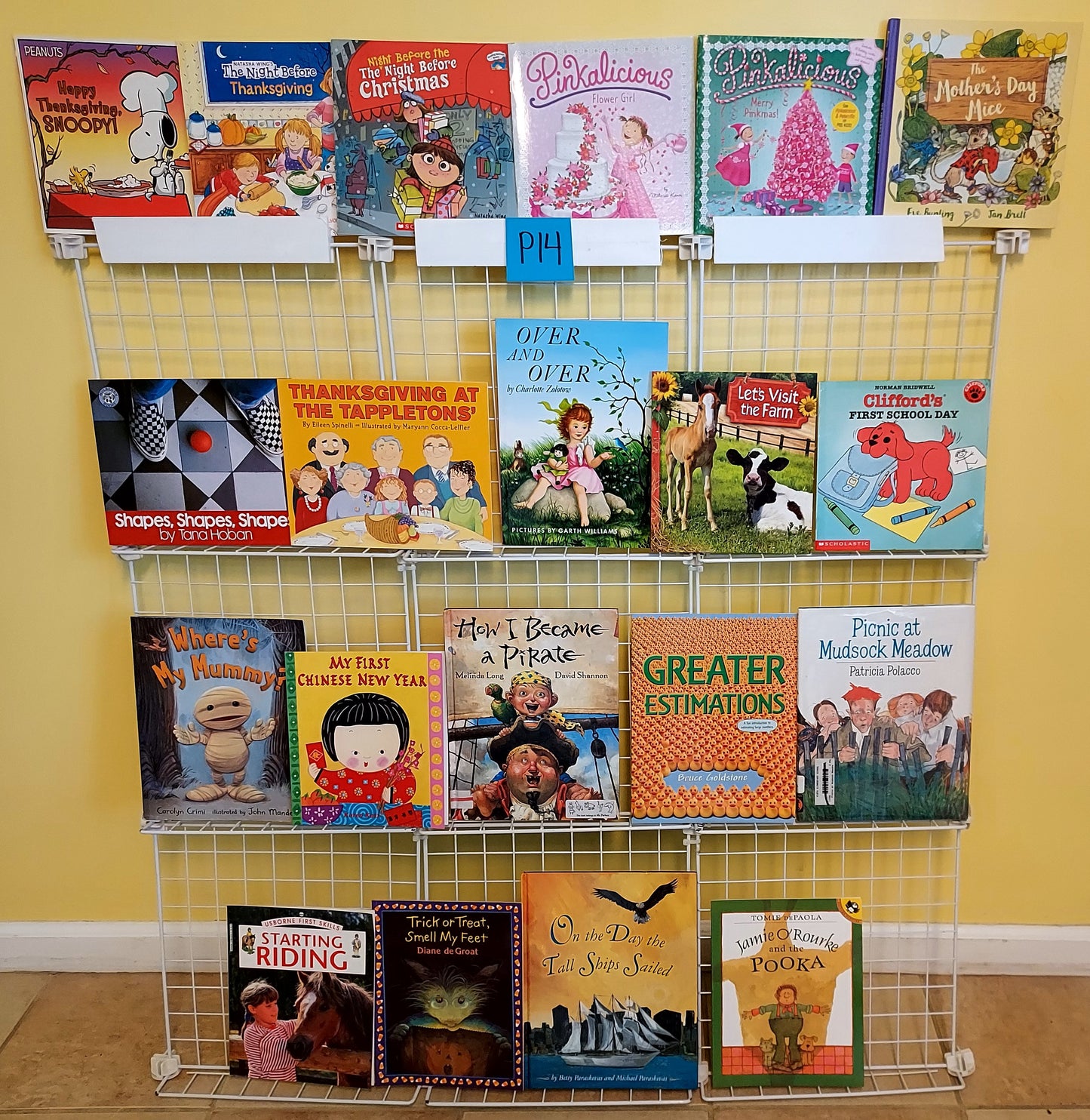 20 picture books for Kindergarten-2nd grade (11 new & 9 used, set #p14)