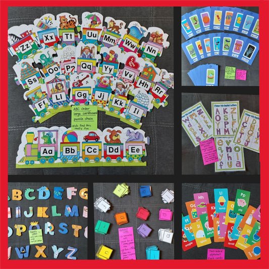 8 Ready-to-Go Activities for Teaching the Alphabet (set #t-36)